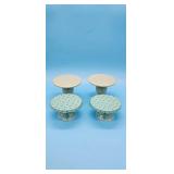 4 Cupcake holders