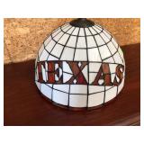 UT Texas Longhorn Glass Lampshade