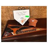 University of Texas Homeplate signed