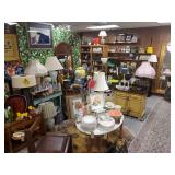 Lamps, Tables