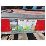 TUCSON 20x20x6 1/2 Suihe PVC Shelter Auction Monday 8:00 PM 3/3/25 ID: 9511 (TUC)  (1 lots)