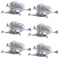 TUCSON HALO H7 6 in. IC Rated New Construction Aluminum Recessed Housing for Ceiling (6-Pack)AUCTION