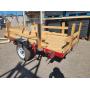 TUCSON 2018 4x8 Utility Trailer Auction Thursday 8:00pm 9/18/25 ID: 10377 (TUC)