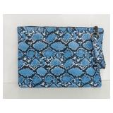 Blue Animal Print Bag
