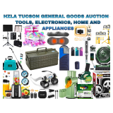 TUCSON GENERAL GOODS AUCTION  TOOLS, ELECTRONICS, HOME AND APPLIANCES Friday 8:00pm 7/3/26