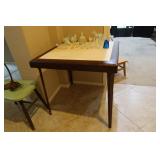 Antique Folding Game Table