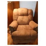Suede Recliner 