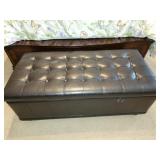 Ebony Storage Bench