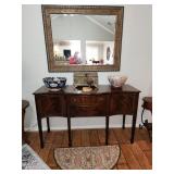 Antique Sideboard - Large Mirror