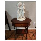 Side Table - Ladies Dancing Figurine