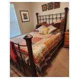 Brass Queen Bed