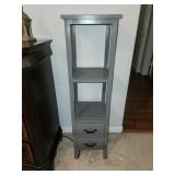 Gray Narrow Shelf