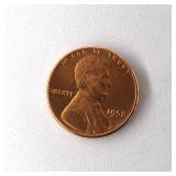 1958 Lincoln Wheat Cent Brilliant Uncirculated Red