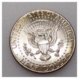 "Operation Windsor D-Day July 4-5 1944" Printed Over Gem BU Kennedy Half Dollar