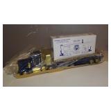 New Vintage 2001 Limited Edition N.J.S.P.B.A, Police 0-27 Gauge Train Car & Flatbed Transport Truck,