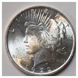 1922 Peace Silver Dollar (Brilliant Uncirculated)