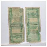 Two Circulated Foreign Banknotes