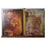 2 Vintage Like-New Books About Cats