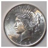 1922 Peace Silver Dollar (Brilliant Uncirculated)