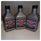 Three New Quarts AMS-Oil 20W-50 Full Synthetic Motorcycle Oil