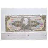 GEM Uncirculated 1964 Brazil 5 Cruzeiros Banknote