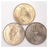 3-Thailand 2515(1972) 1 Baht Commemorative Issue Rama IX Investiture Crown Prince Maha