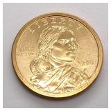 GEM BU 2000-P Sacagawea Golden Dollar
