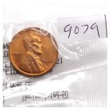 1944-D Lincoln Wheat Cent Brilliant Uncirculated Red