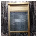 Vintage National Washboard, Atlantic No. 510, Glass.