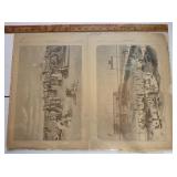 Antique Harpes Weekly Newspaper Picture