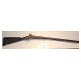Antique, Working Triggers Black Powder Rifle Double Barrel, Family Says That This Rifle Is OVER 200 