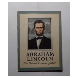 (Two Books) 1926 & 1956, Abraham Lincoln-The Great Emancipator