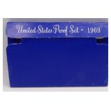 GEM Uncirculated 1969 Silver/Clad United States Proof Set In OGP With Box