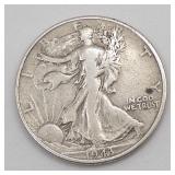 1943 Walking Liberty Silver Half Dollar