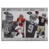 (2)-2007 Topps CO-Signers Football Cards (Excellent/NM Condition)