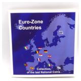 Brilliant Unirculated Collection Of The Last Coins Of Europe In Presentation Folder