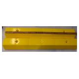 (2) 3-Foot Yellow Commercial Parking Block-NEW (Retails For $32 Each)