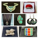 Onan Native American Jewelry  Bidding ends 11/2