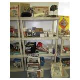 Boy scout and sport cards and baseballs