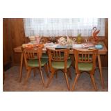 Industrial Furniture Mfg Detroit MI Mid Century Dining Set