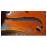 Vintage Cremonesis Violin #17??, repaired 1928 by Kornel Tarasukwith extra Strings, Case and Bows, o