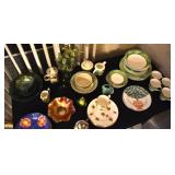 Golf Dishes Carnival Glass