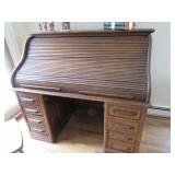 S Curve Roll top desk