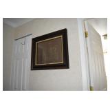 Framed Boat String Art