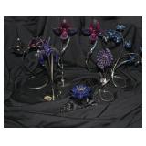 Butterfly, Dragonfly, Swarovski Crystal and Orchids