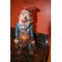 Cast Iron Vintage Elf Gnome