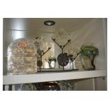 Morocco Box Art Glass Zellique Vase