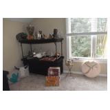 Arrow Table and Vase