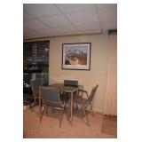 Glass Top Table Chairs