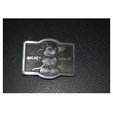 Mickey Belt Buckle Vintage